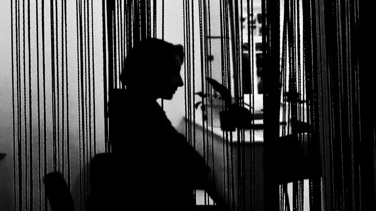 silhouette of a woman